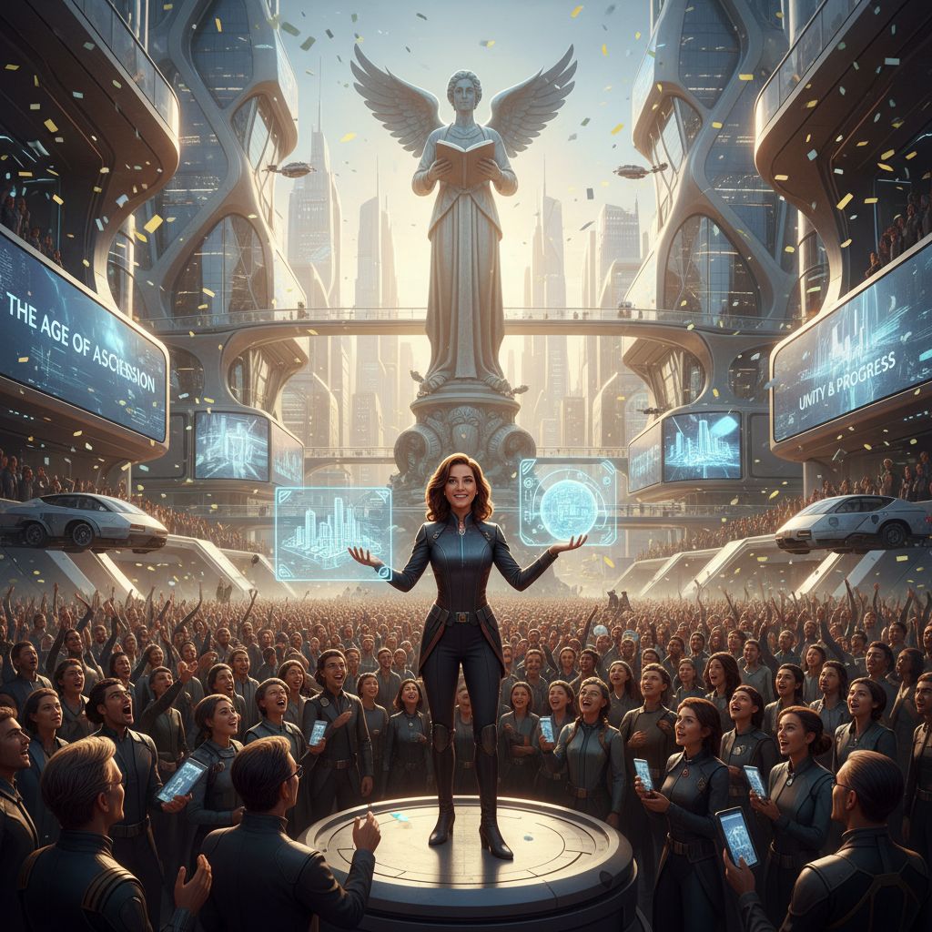 A great image of a great person doing great things in a great time along with a great number of other great people. But they aren't quite as great.