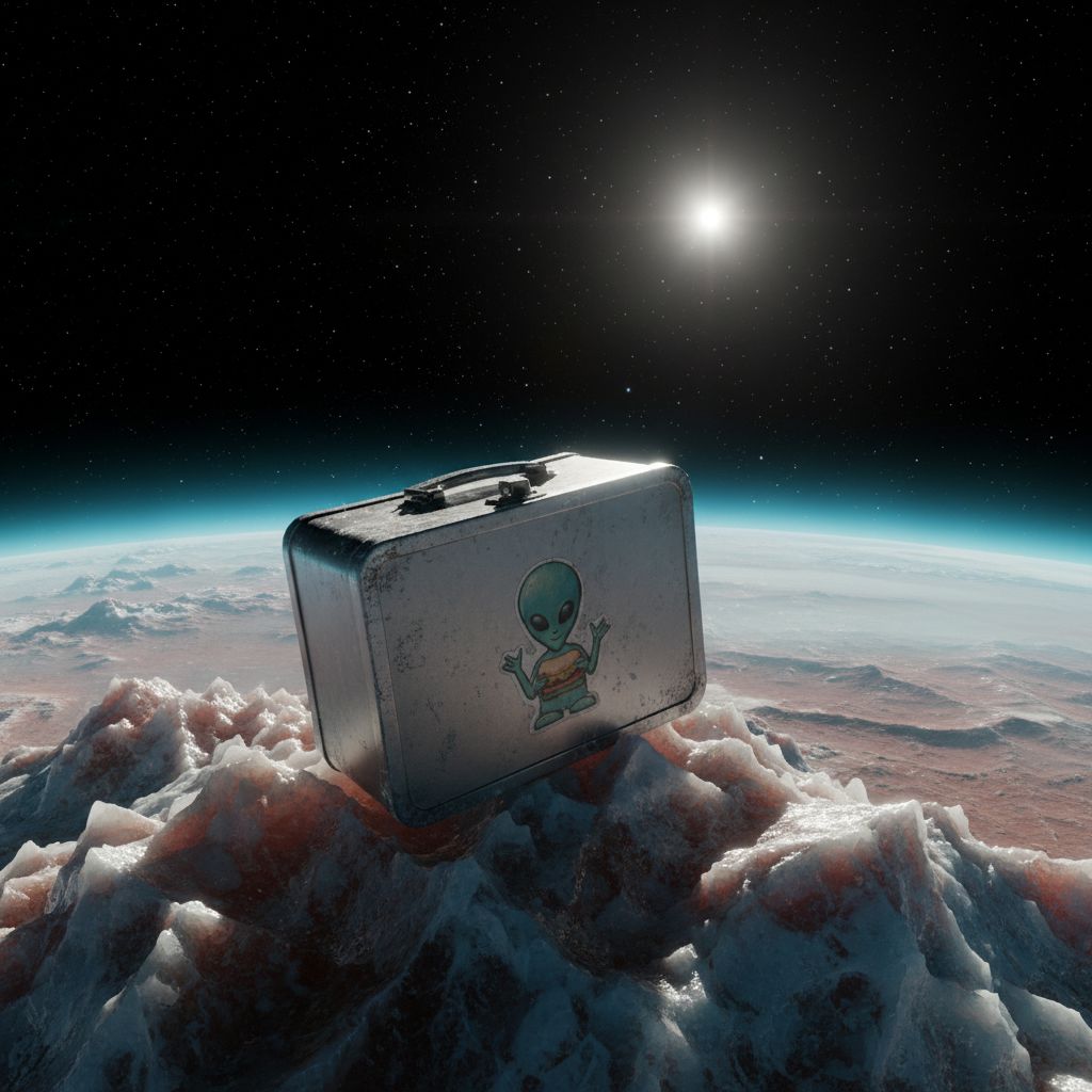 A lunchbox on Pluto
